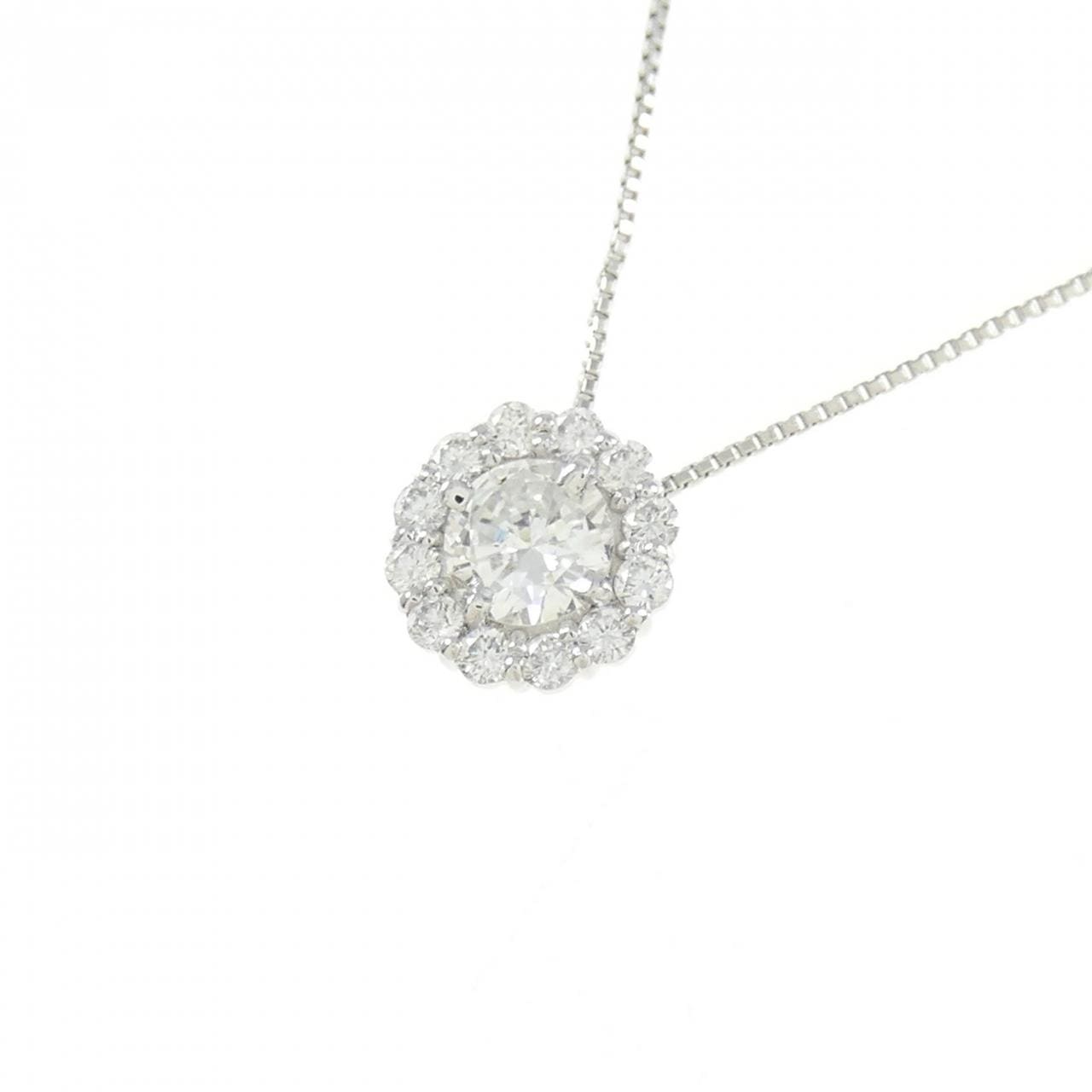 PT900/PT850 ダイヤモンド ネックレス 0.313CT