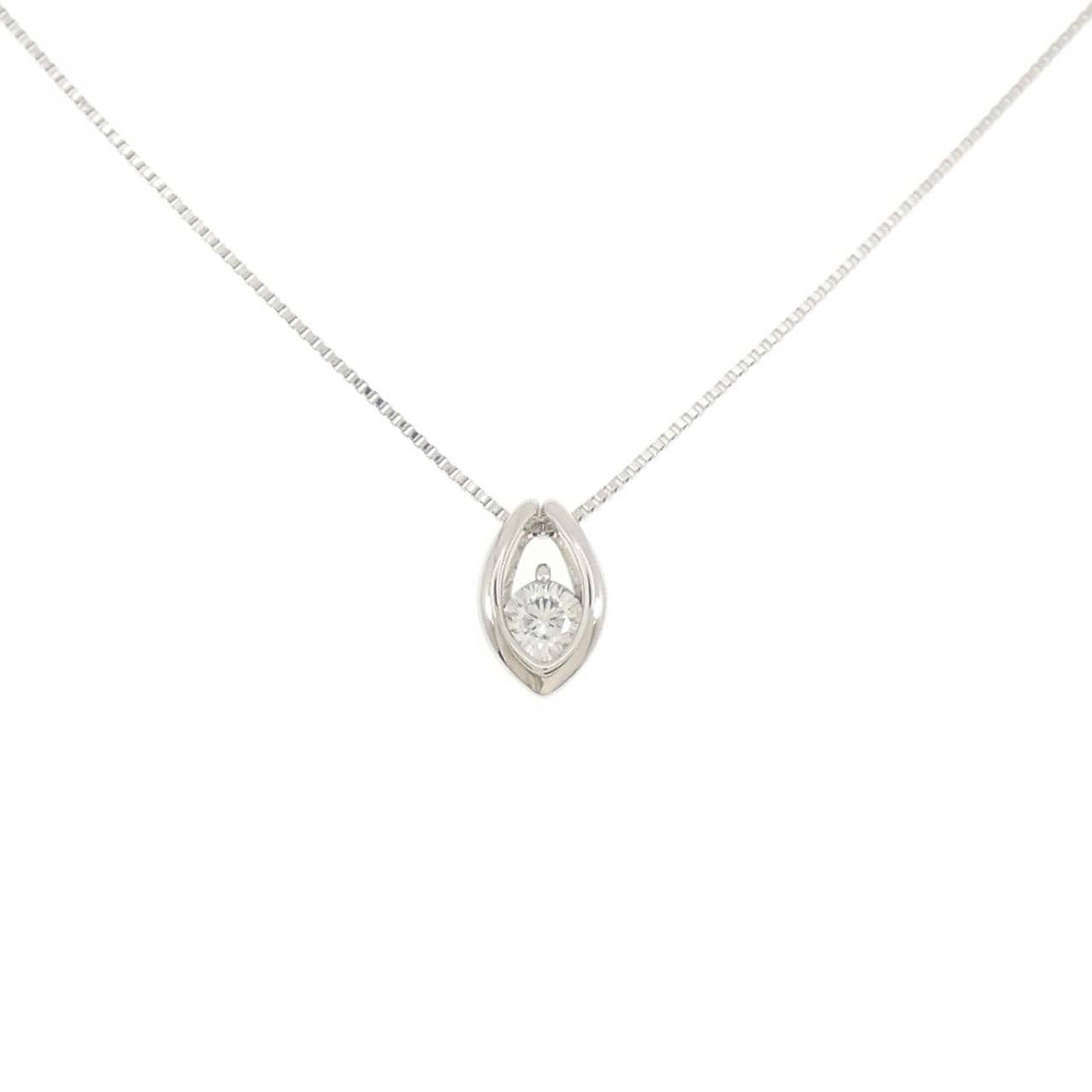PT900/PT850 ダイヤモンド ネックレス 0.261CT
