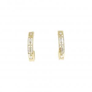 【新品】K18YG ダイヤモンド ピアス 0.16CT
