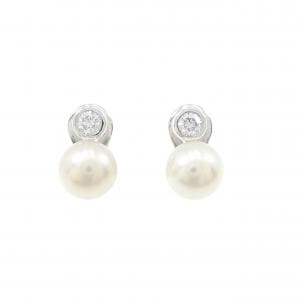 ブルガリ アコヤパール ピアス 7.9mm