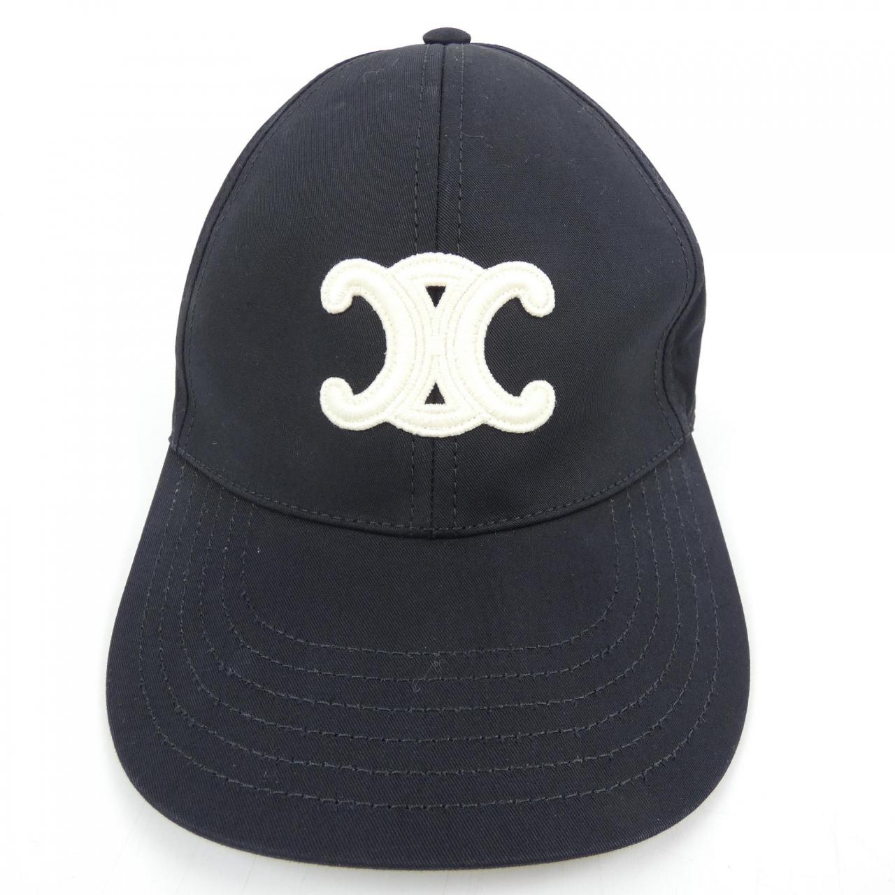 セリーヌ CELINE トリオンフベースボールキャップ 2AUT6969P キャップ