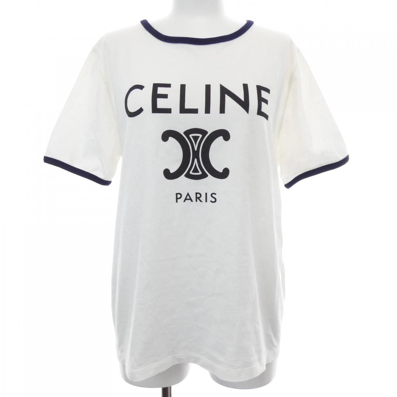 セリーヌ CELINE CELINE PARIS Tシャツ　トリオンフ TRIOMPHE 2X872671Q Tシャツ