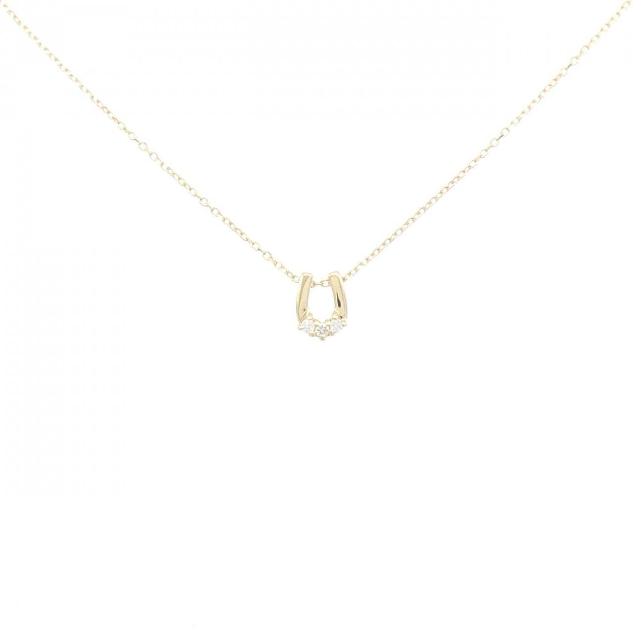 K18YG ダイヤモンド ネックレス