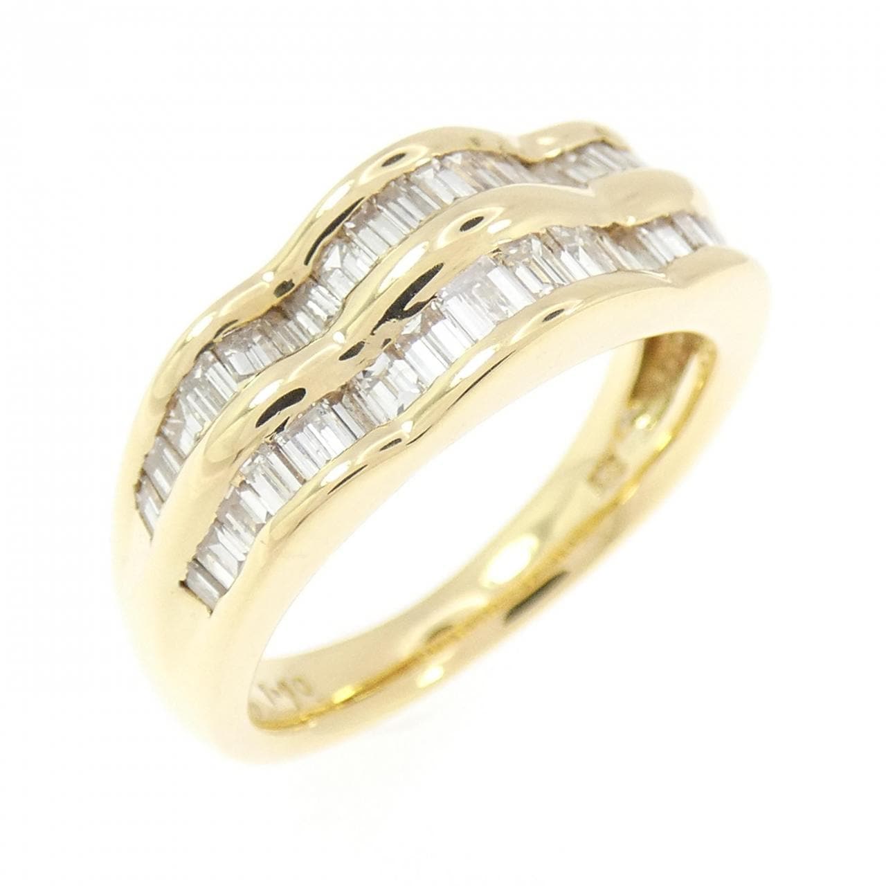 K18YG ダイヤモンド リング 1.00CT