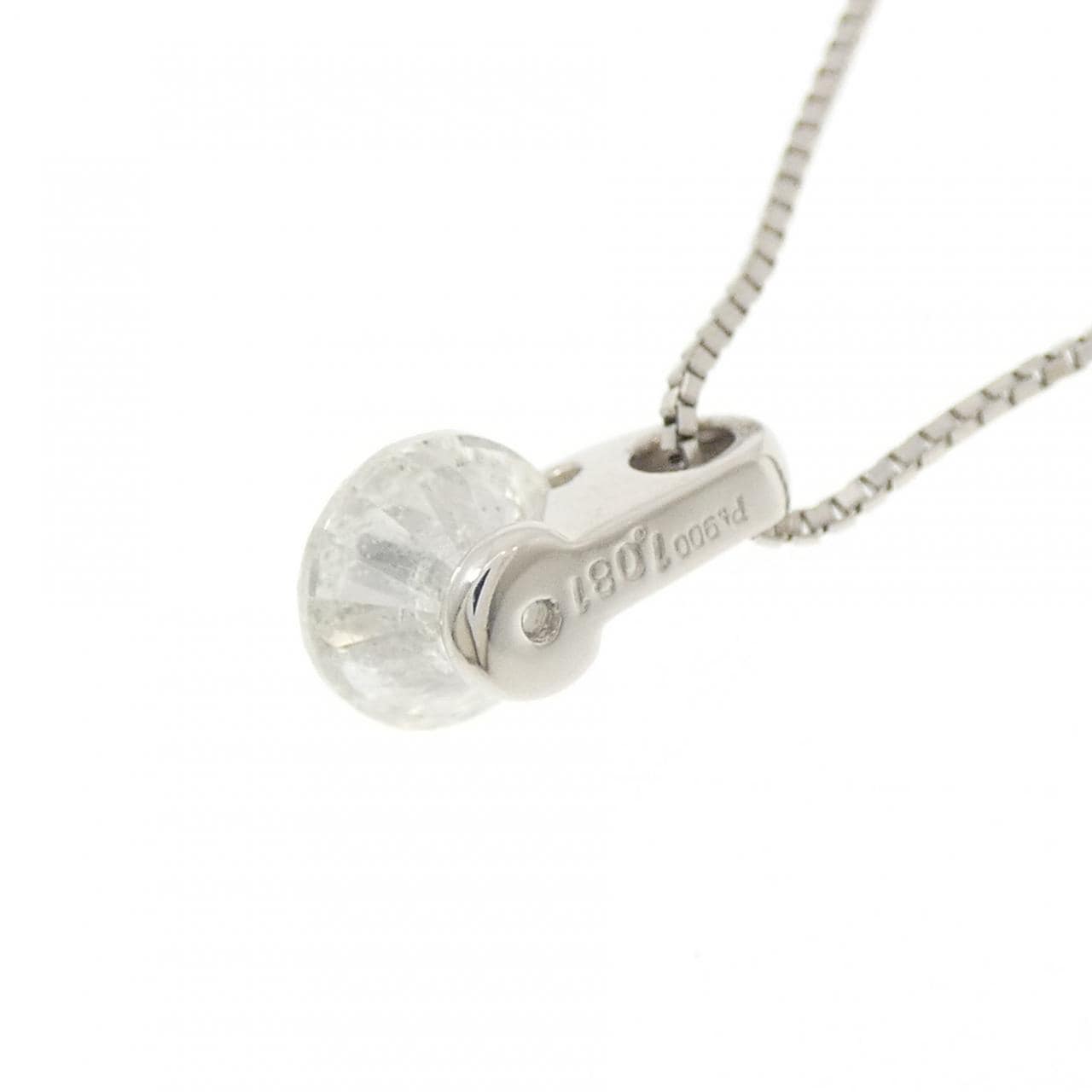 PT900/PT850 ダイヤモンド ネックレス 1.081CT