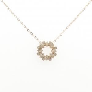 K18PG ダイヤモンド ネックレス 0.60CT