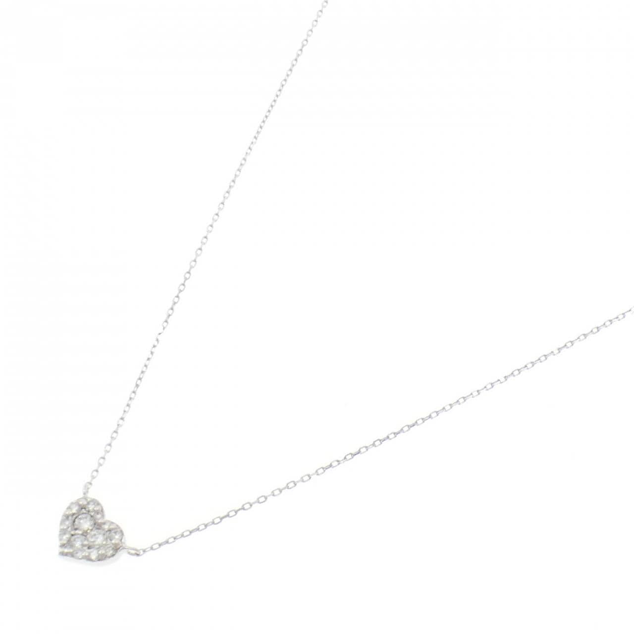 ポンテヴェキオ ハート ネックレス 0.13CT