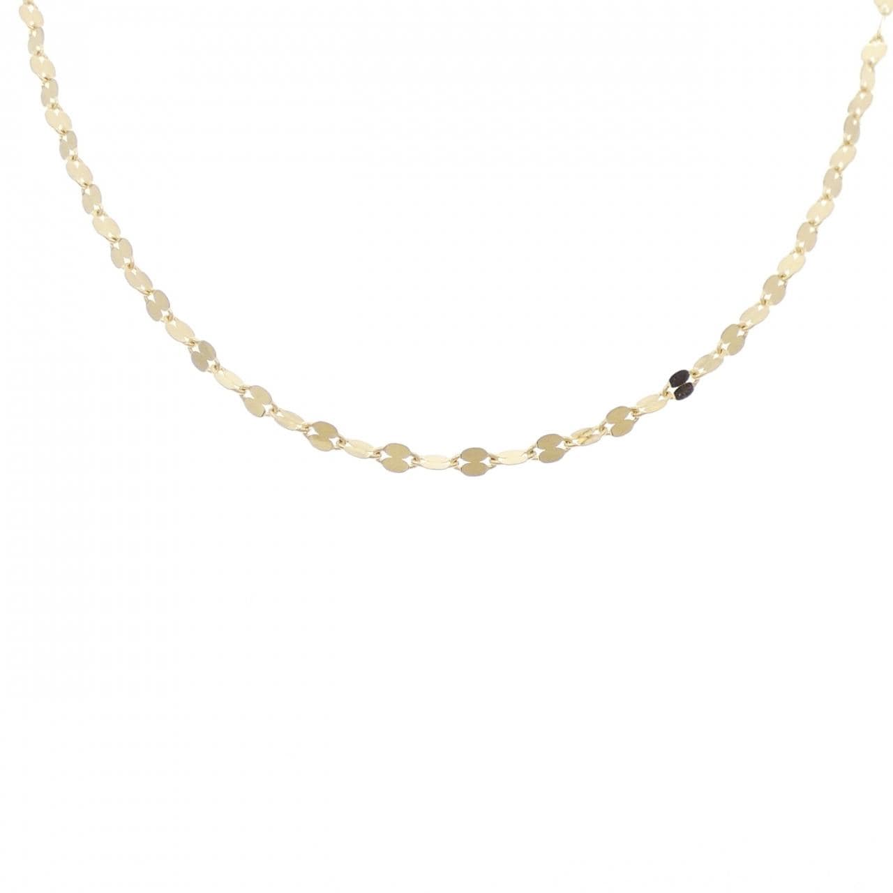 K18YG chain necklace