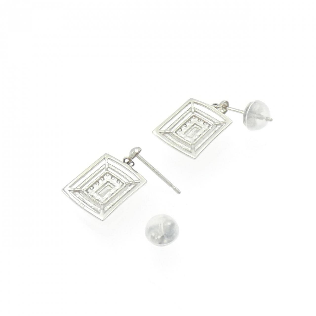 【新品】PT900 ダイヤモンド ピアス 0.30CT