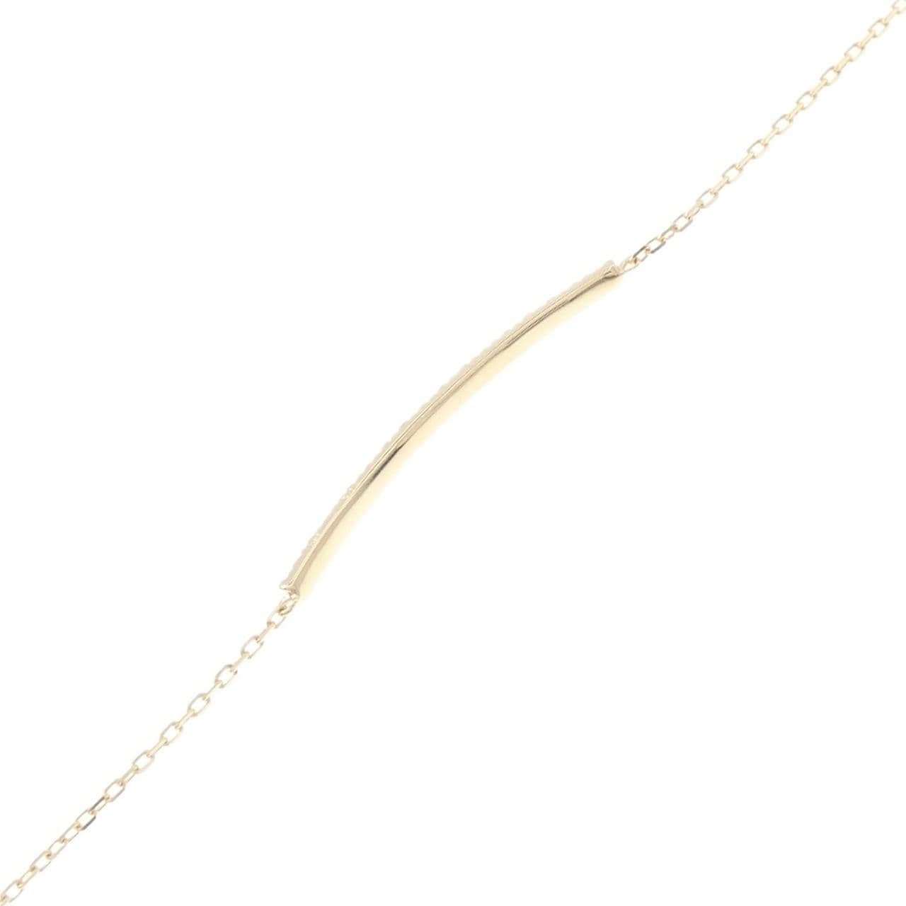 【リメイク】K10YG ダイヤモンド ブレスレット 0.24CT