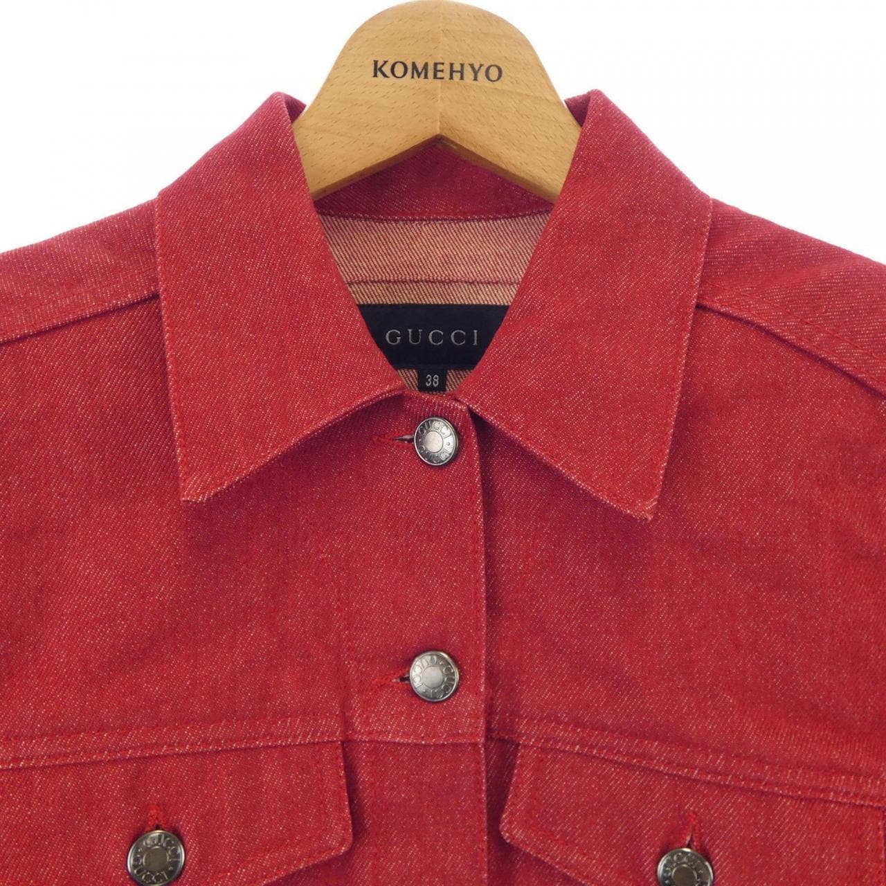【ヴィンテージ】グッチ GUCCI 207-1164-4121 デニムジャケット