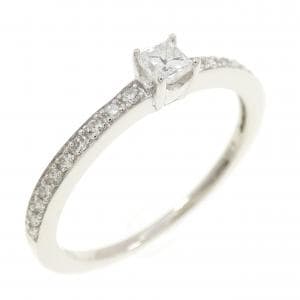 K18WG ダイヤモンド リング 0.20CT