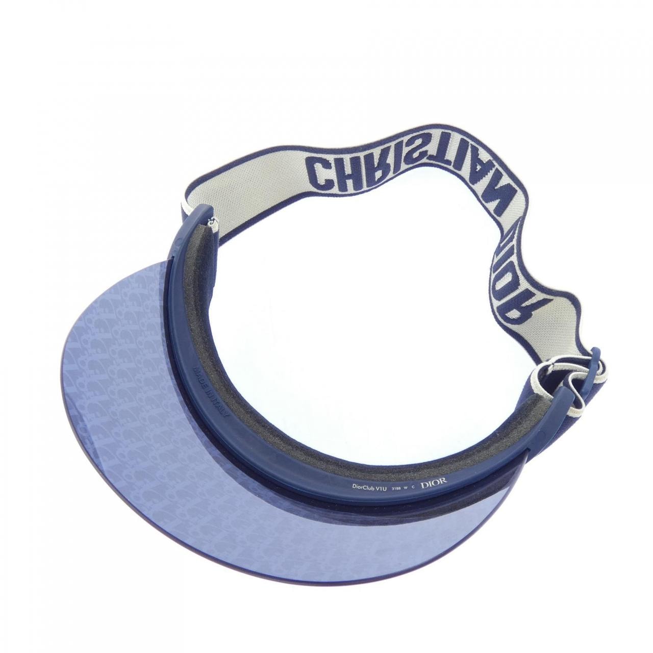 クリスチャンディオール CHRISTIAN DIOR DIOR CLUB サンバイザー V1U 3188 キャップ