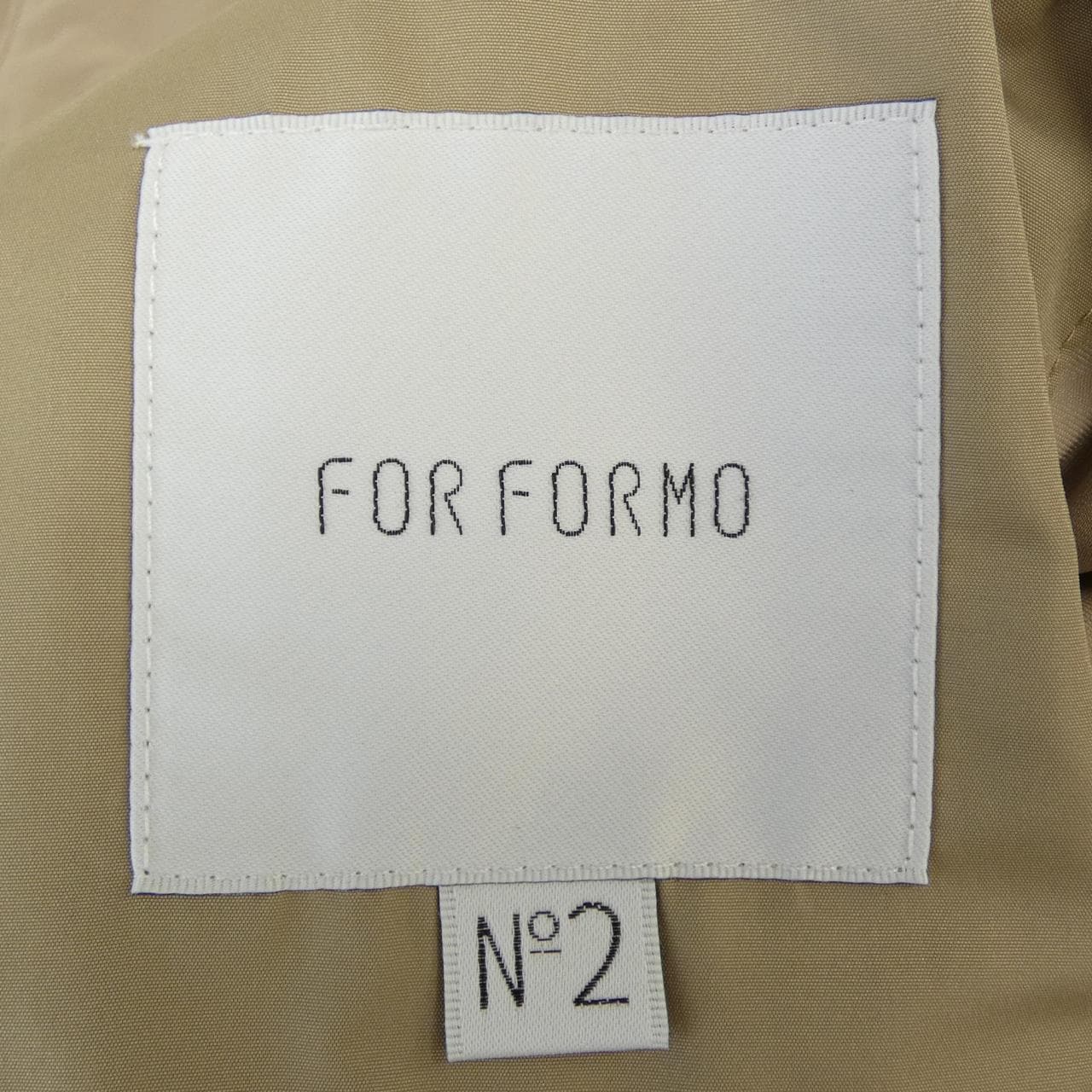 フォルフォルモ FORFORMO ブルゾン