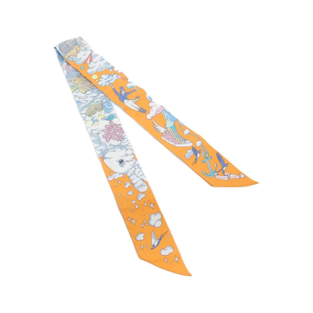 HERMES SUR MON NUAGE Twilly 063900S Scarf