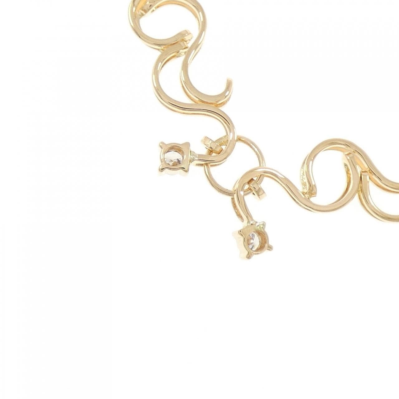 K18YG ダイヤモンド ネックレス 1.30CT