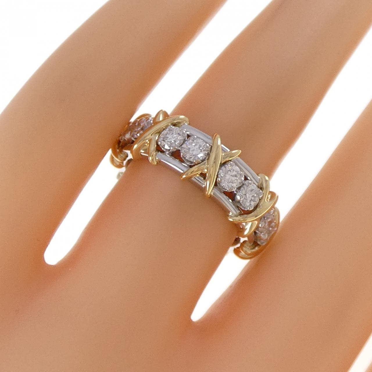 ティファニー 16ストーン ジャン･シュランバージェ リング