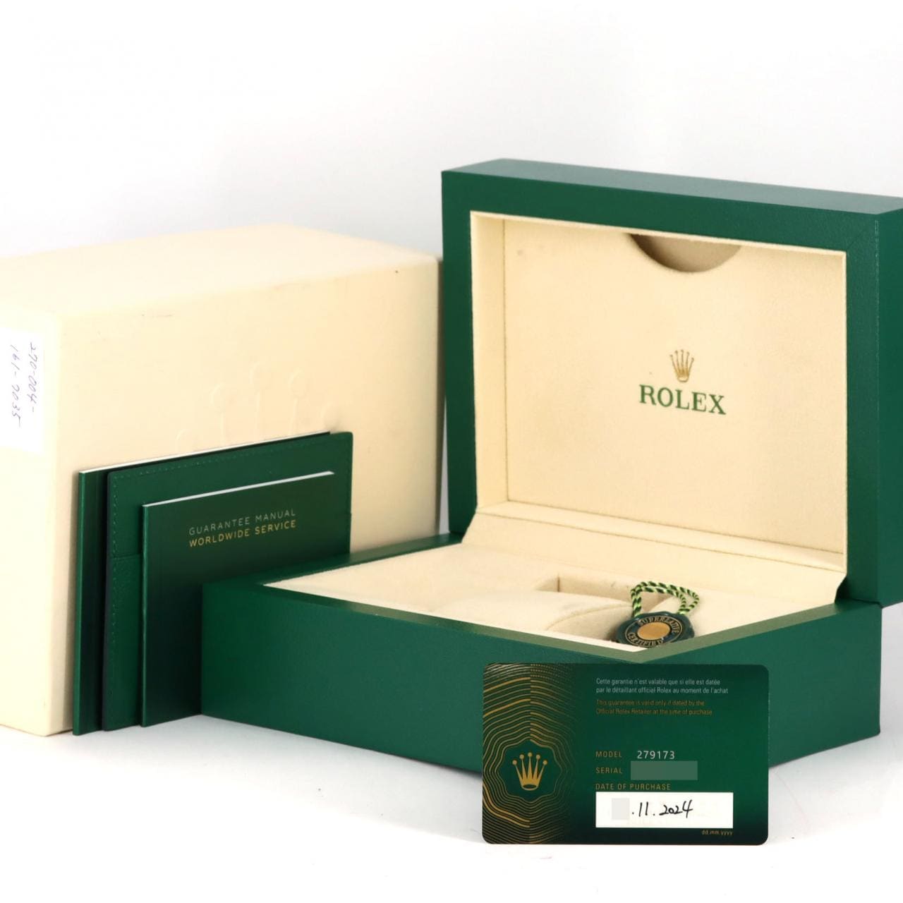 ロレックス デイトジャスト 279173 SSxYG 自動巻 ランダム番