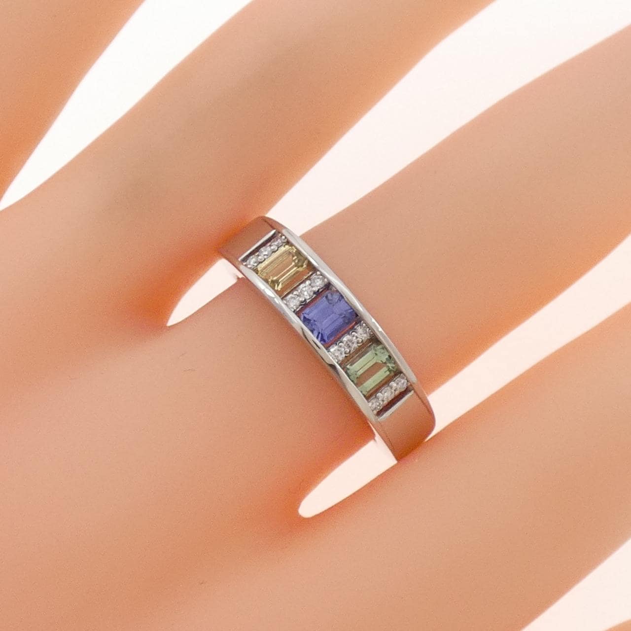 PT900 サファイア リング 0.70CT