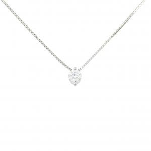 PT850 ダイヤモンド ネックレス 0.30CT D IF EXT