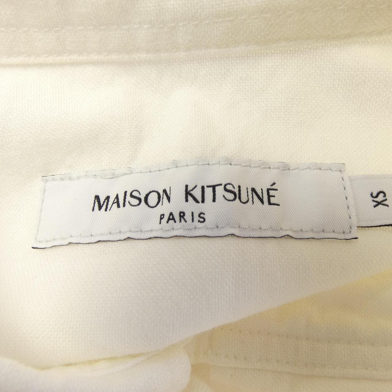 メゾンキツネ MAISON KITSUNE KMH35530 シャツ