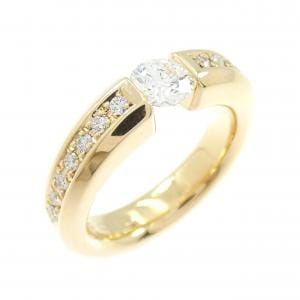 K18YG ダイヤモンド リング 0.504CT