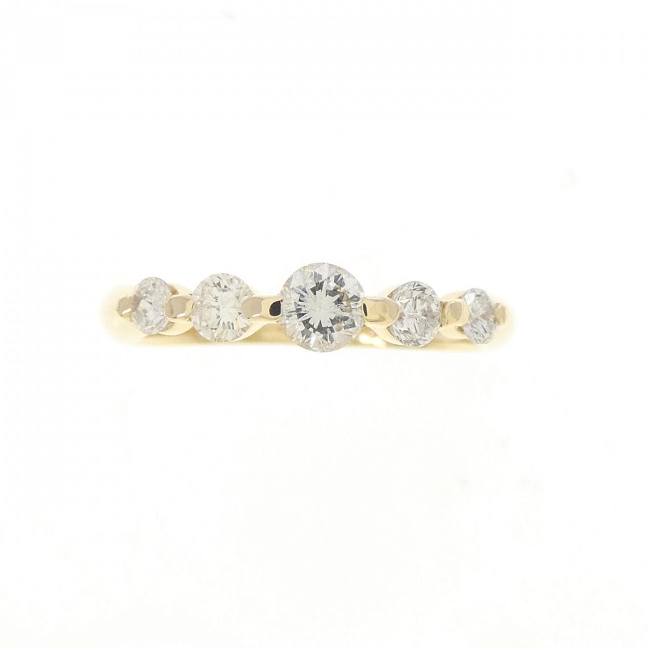K18YG ダイヤモンド リング 0.31CT