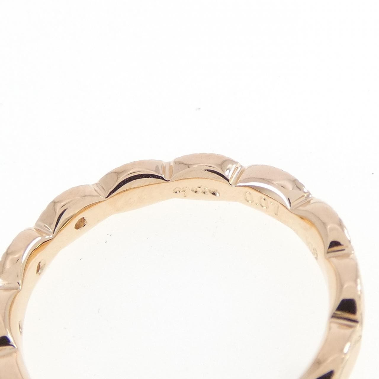 アガット ダイヤモンド リング 0.07CT