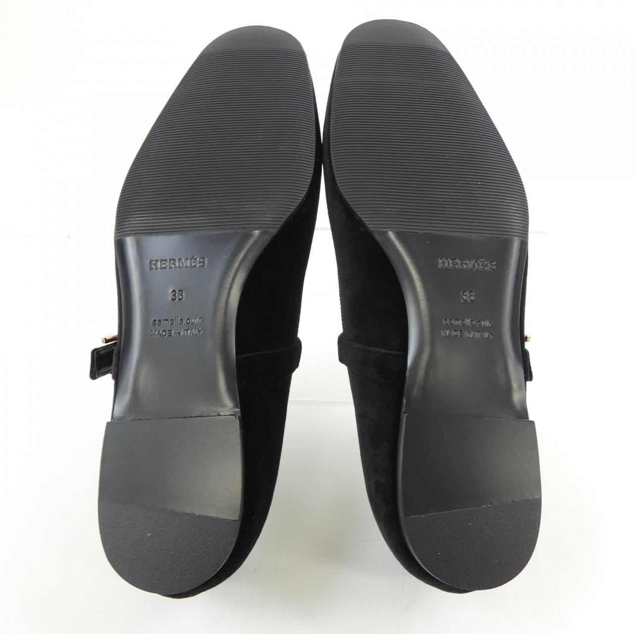 エルメス HERMES ジェーン アピバックル 242046Z フラットシューズ