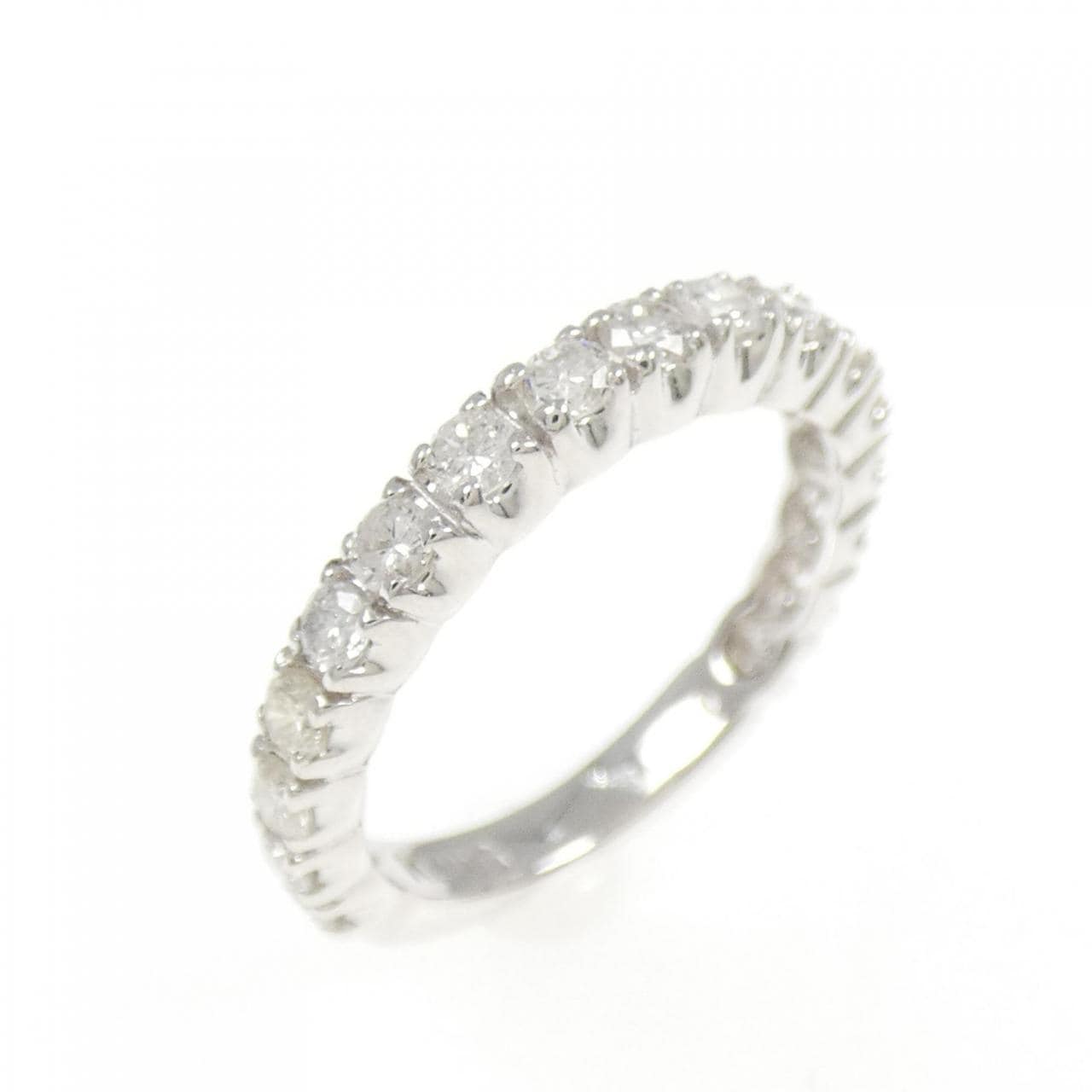 K14WG ダイヤモンド ピンキー リング 0.50CT