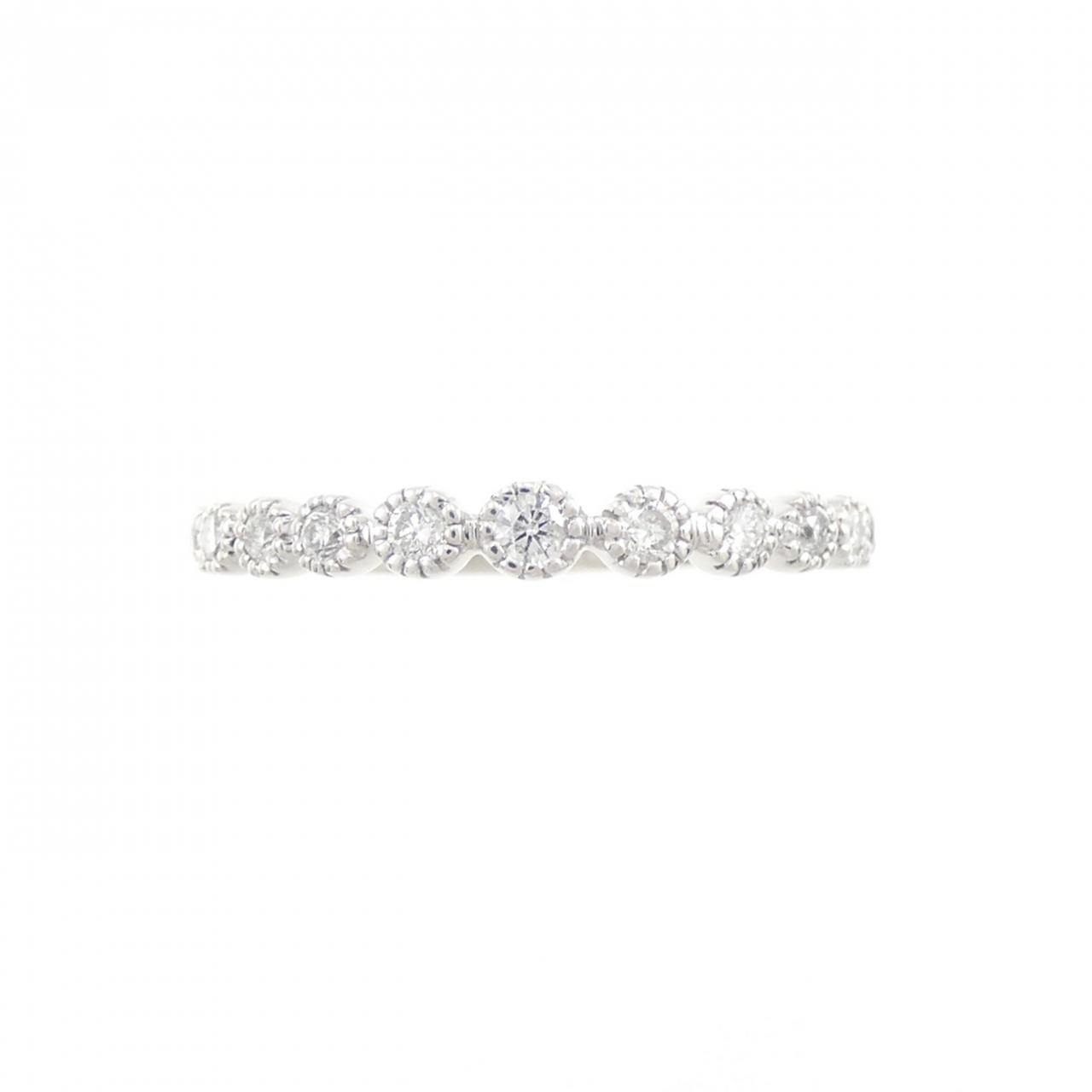 K18WG ダイヤモンド リング 0.22CT