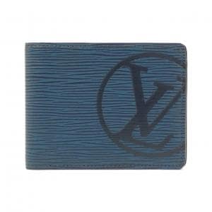 LOUIS VUITTON Epi (LV Circle) Portefeuille Multiple M63515 Billfold