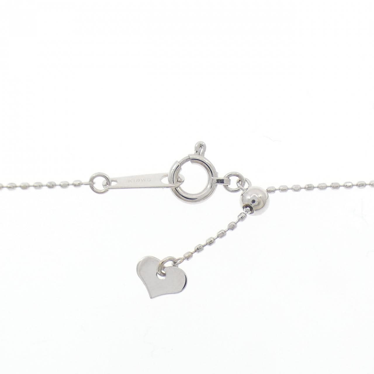 K18WG サファイヤ ネックレス 1.20CT