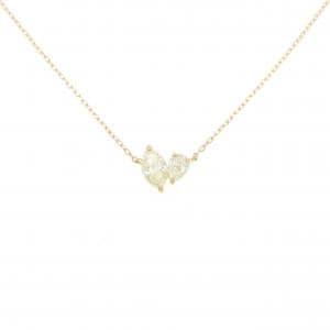 【新品】K18YG ダイヤモンド ネックレス 0.30CT