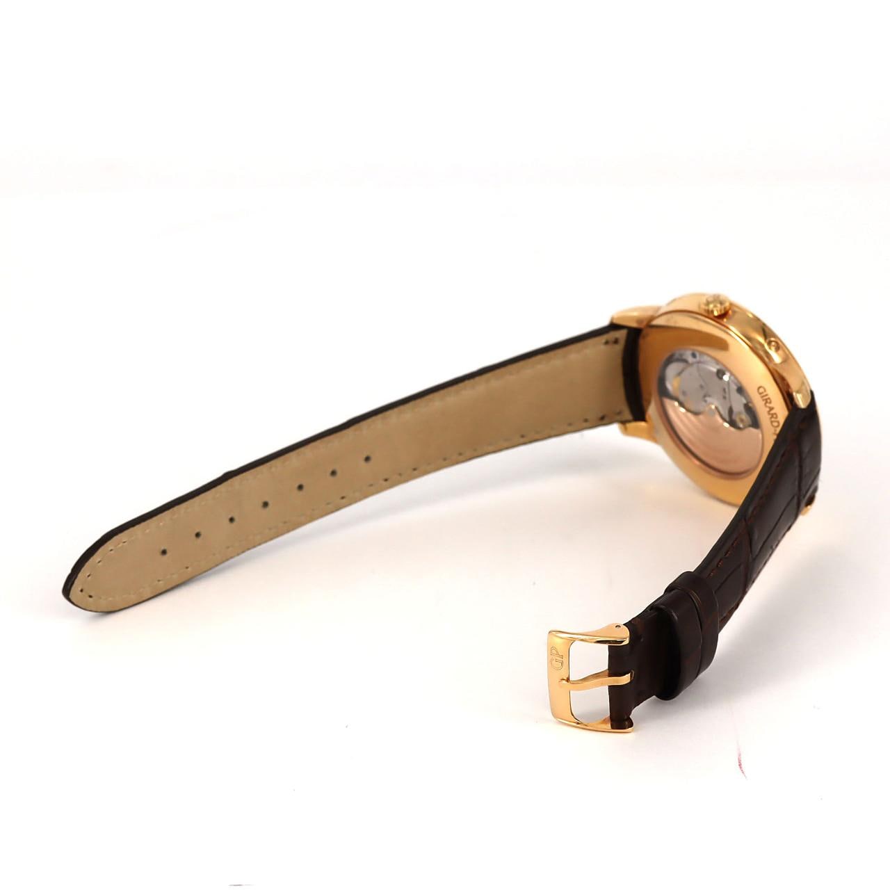 ジラール・ペルゴ 1966フルカレンダー PG 49535-52-151-BK6A PG・RG 自動巻