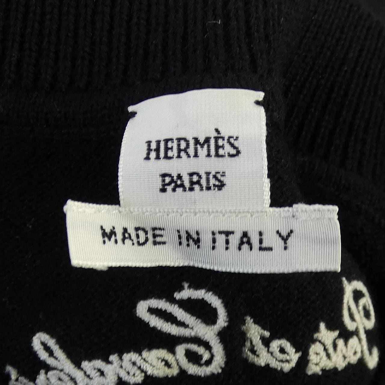 エルメス HERMES POSTE ET CAVALERIE *16-7701. ニット