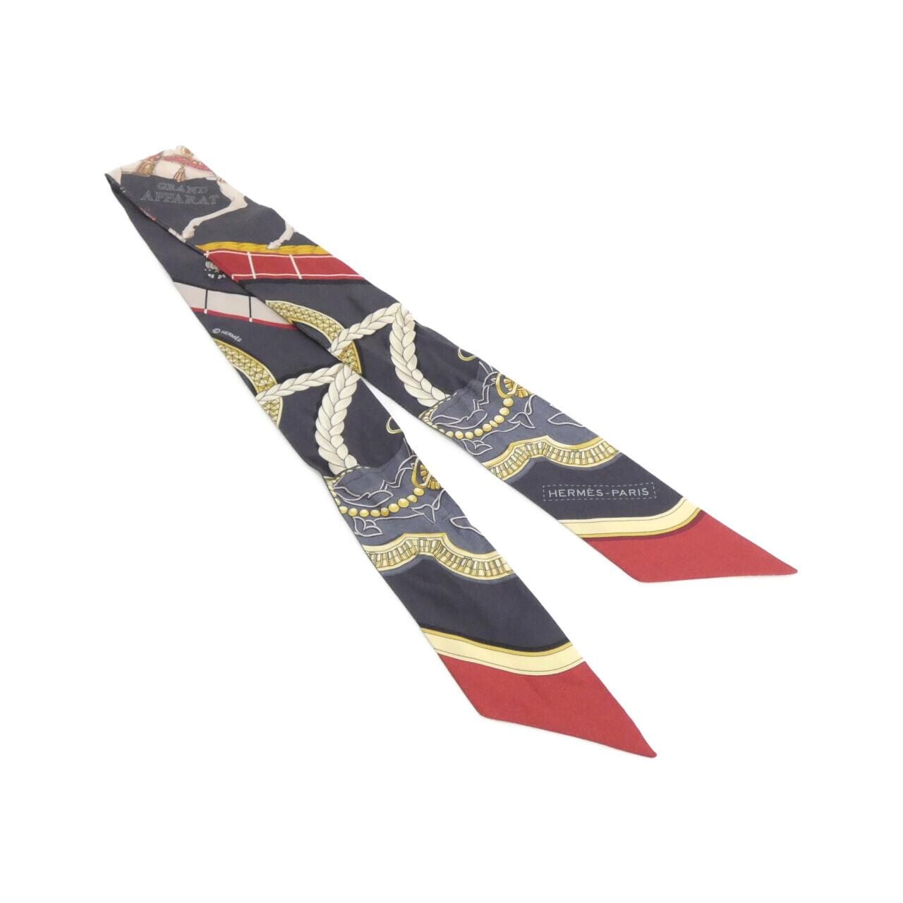 エルメス GRAND APPARAT ツイリー 061364S スカーフ