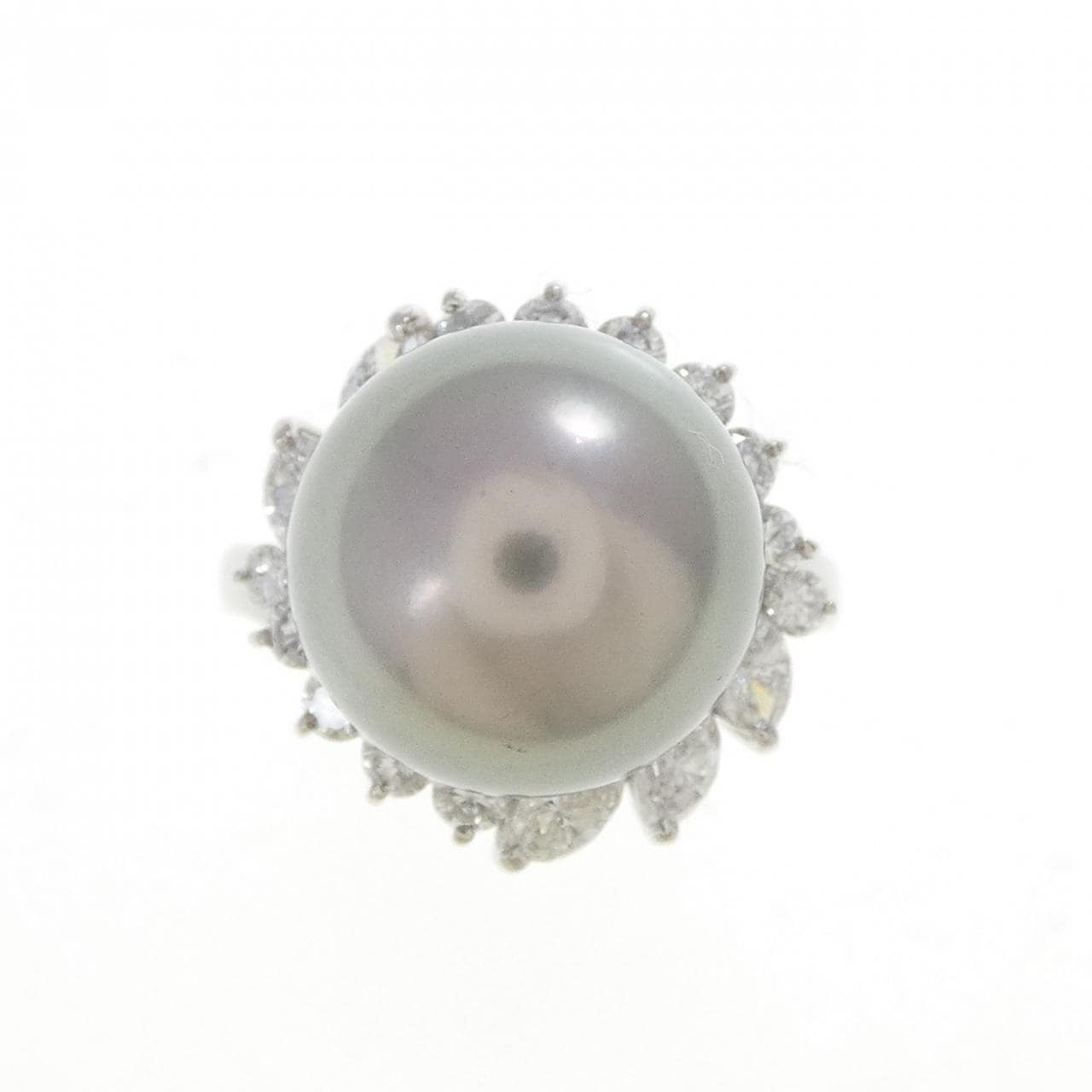 タサキ 黒蝶パール リング 11.9mm