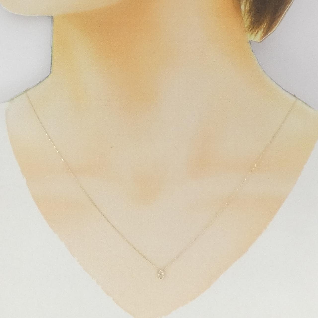 K10YG ダイヤモンド ネックレス