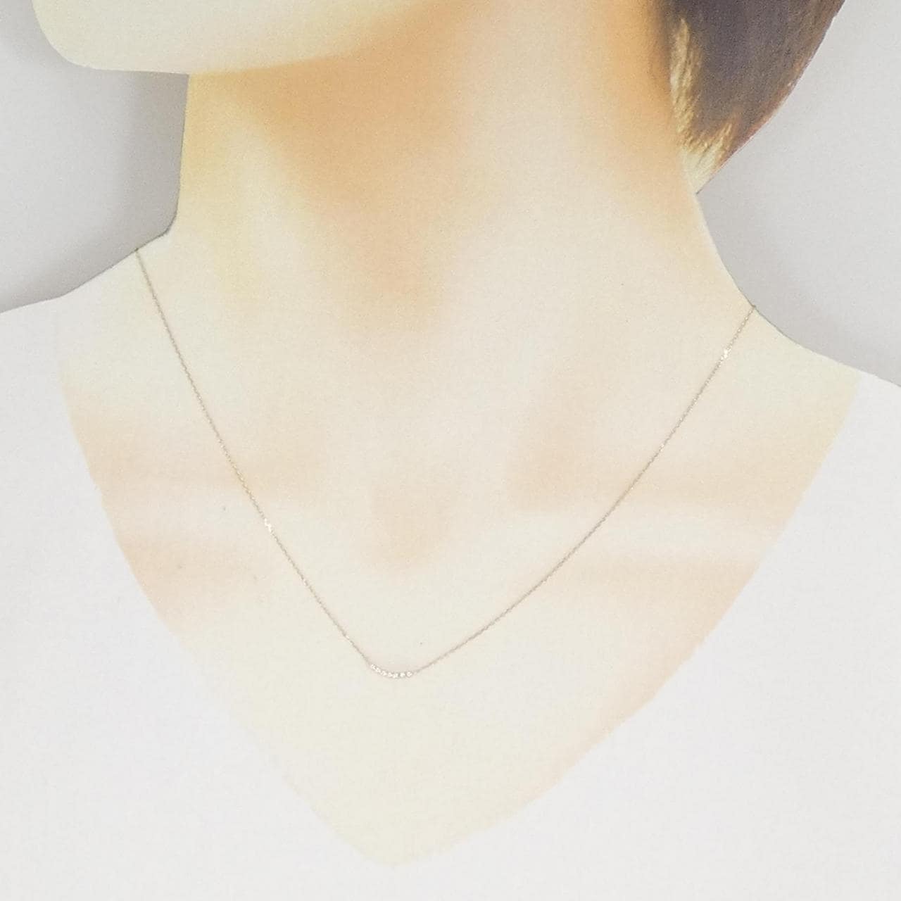 スタージュエリー ダイヤモンド ネックレス 0.02CT