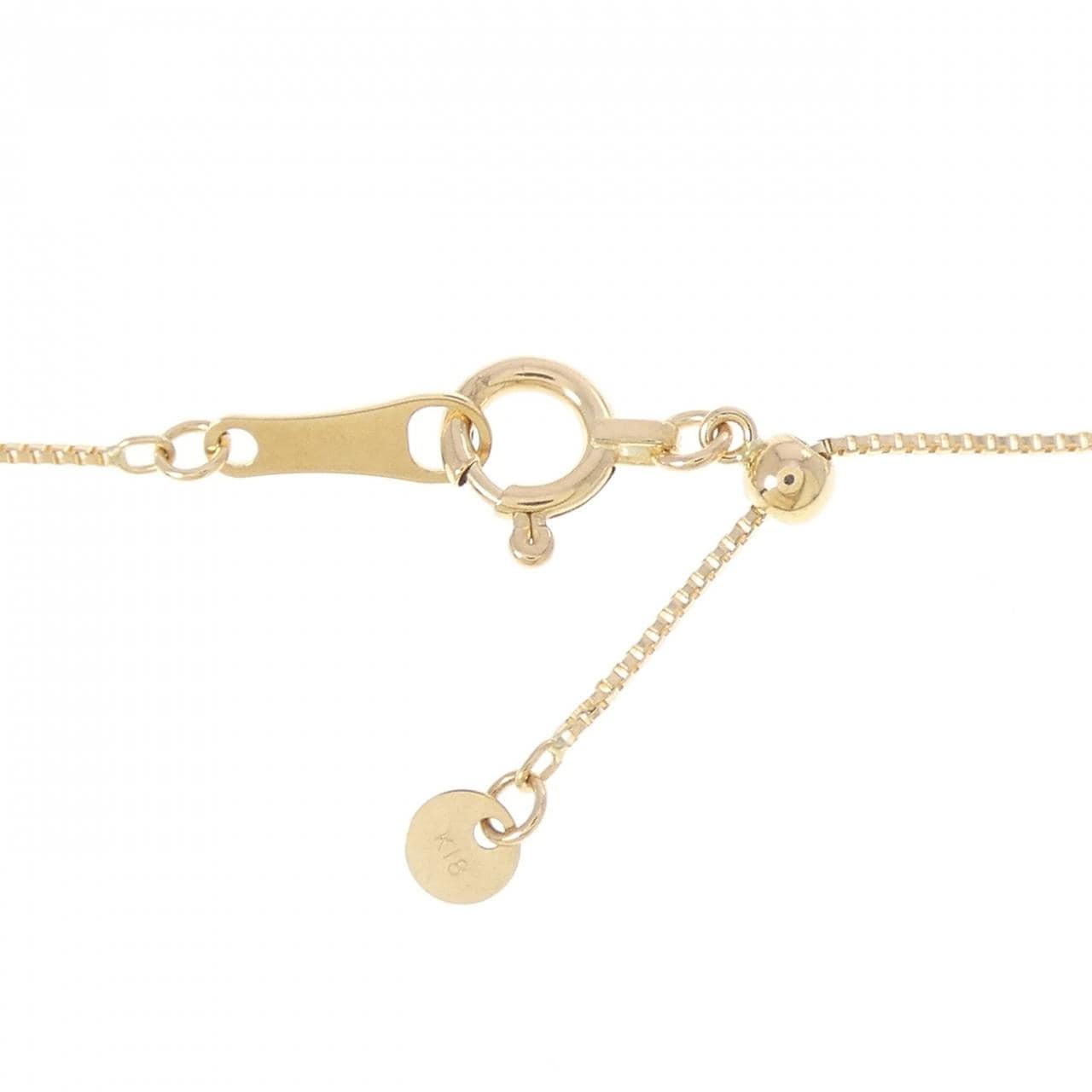 K18YG ダイヤモンド ネックレス 0.70CT