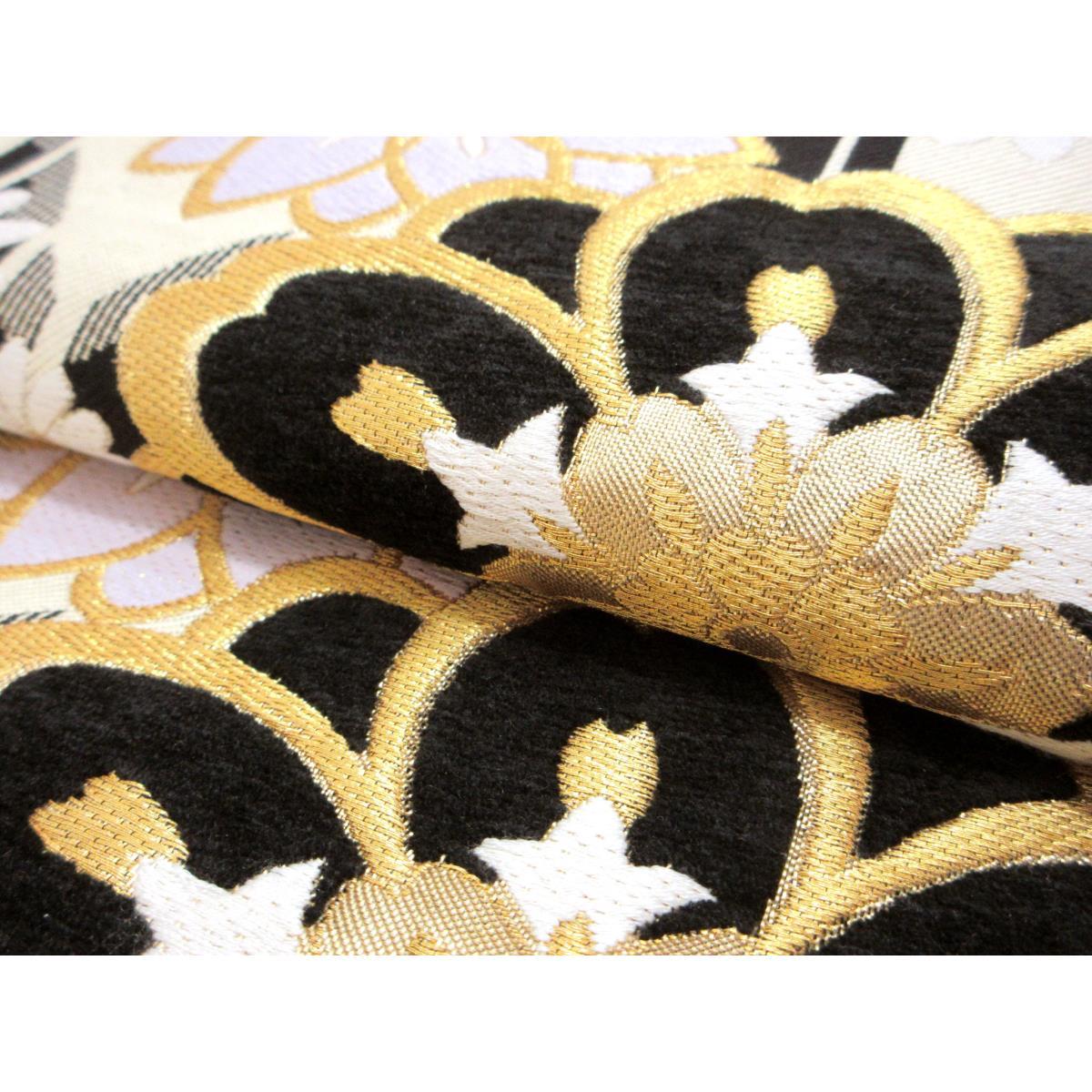 袋帯　モール入り　芯なし仕立