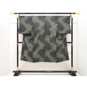 長襦袢　友禅加工　広衿