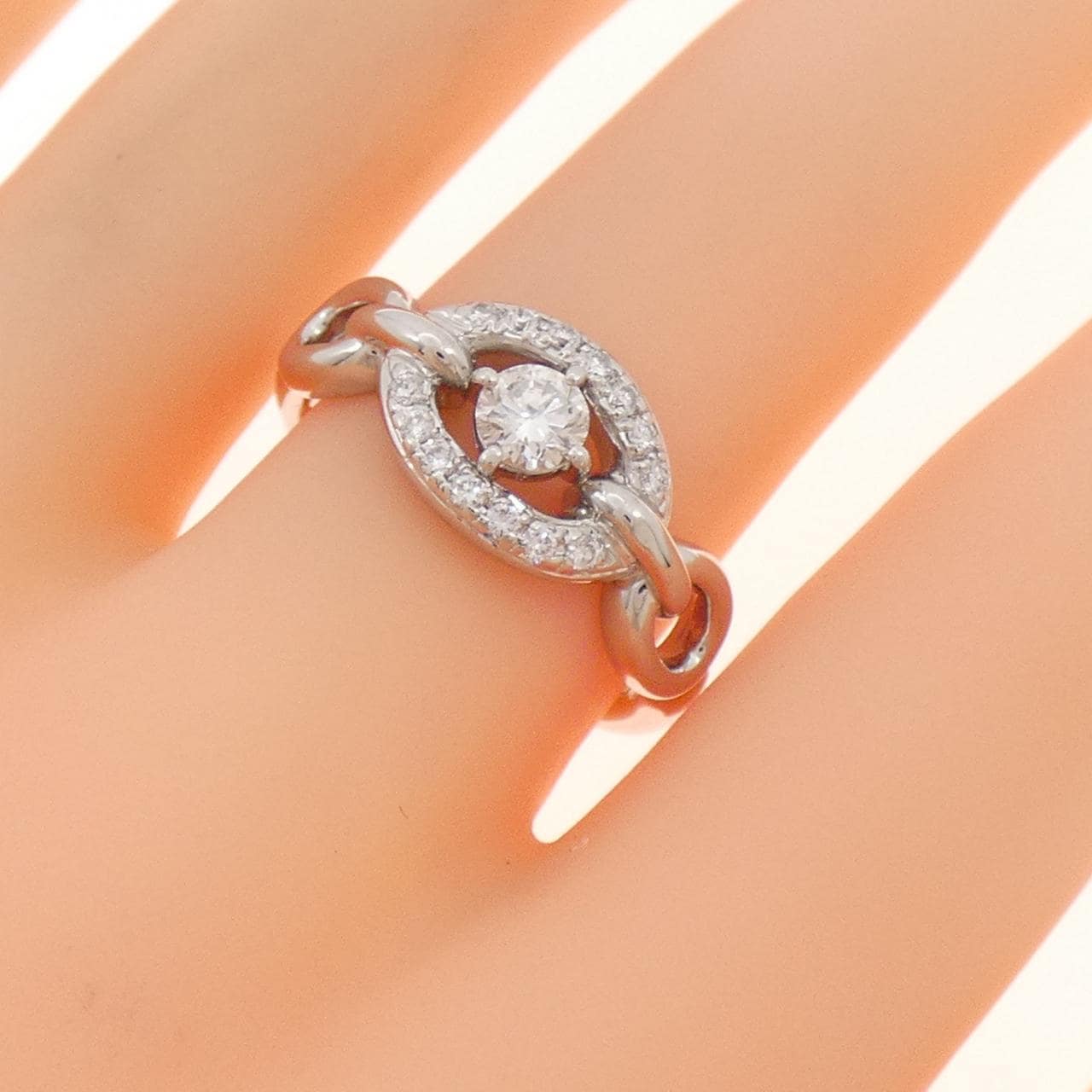 PT900 ダイヤモンド リング 0.41CT