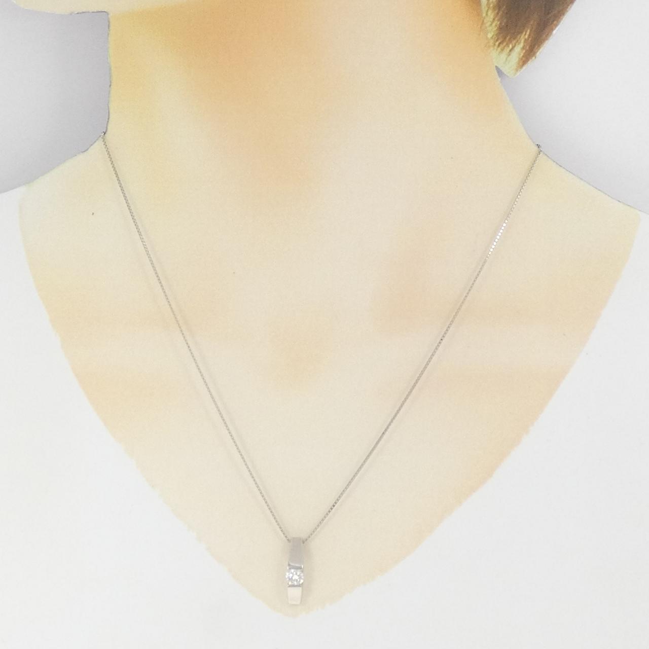 PT900/PT850 ダイヤモンド ネックレス 0.309CT