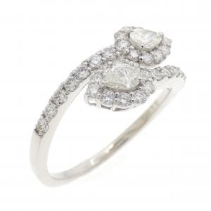 【新品】PT900 ダイヤモンド リング 0.70CT
