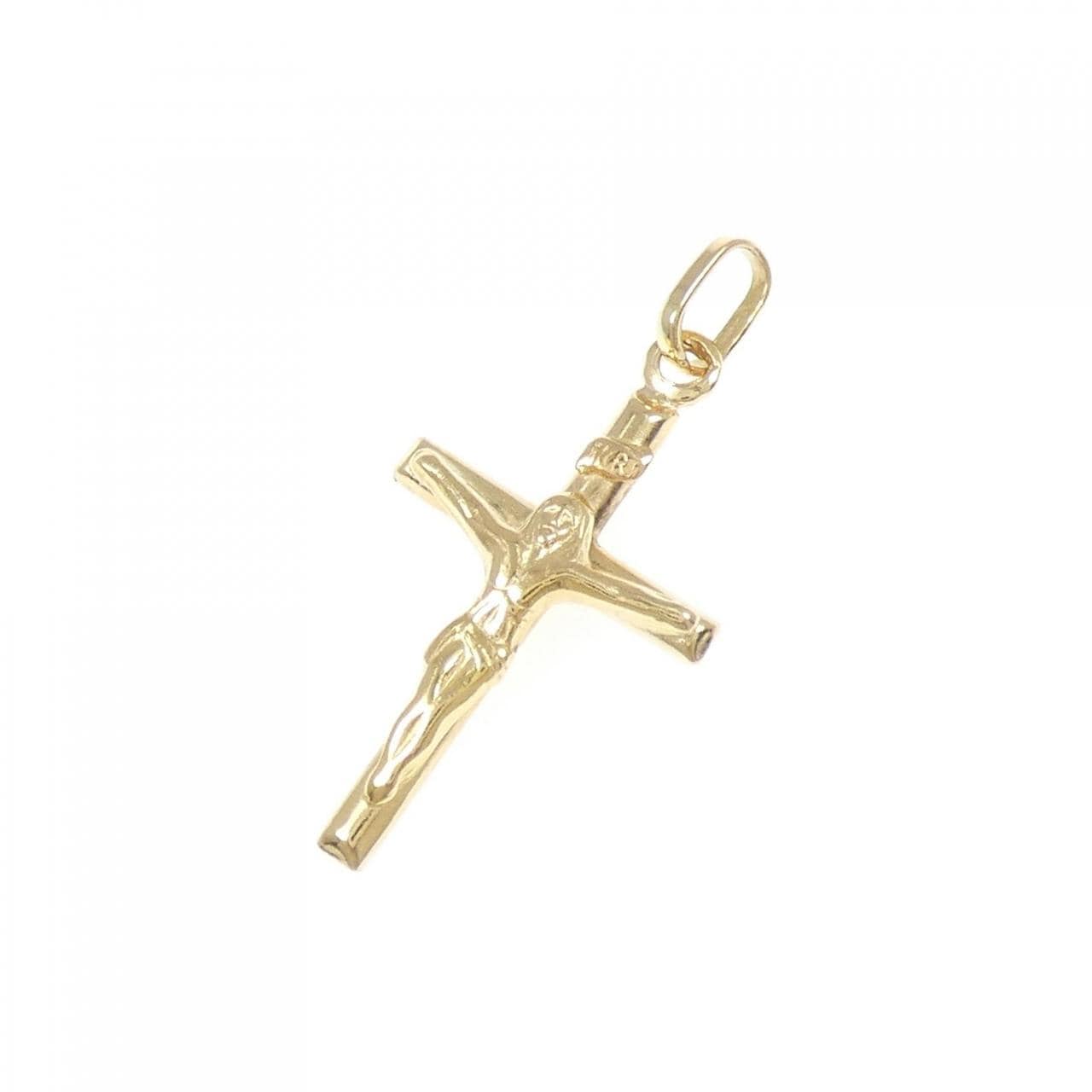 750YG クロス ペンダント