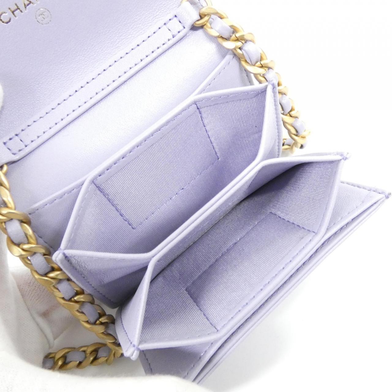 シャネル シャネル19 ライン AP2409 カードケース