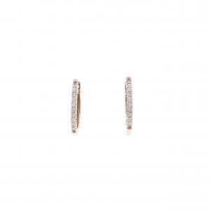 K10PG ダイヤモンド ピアス 0.14CT