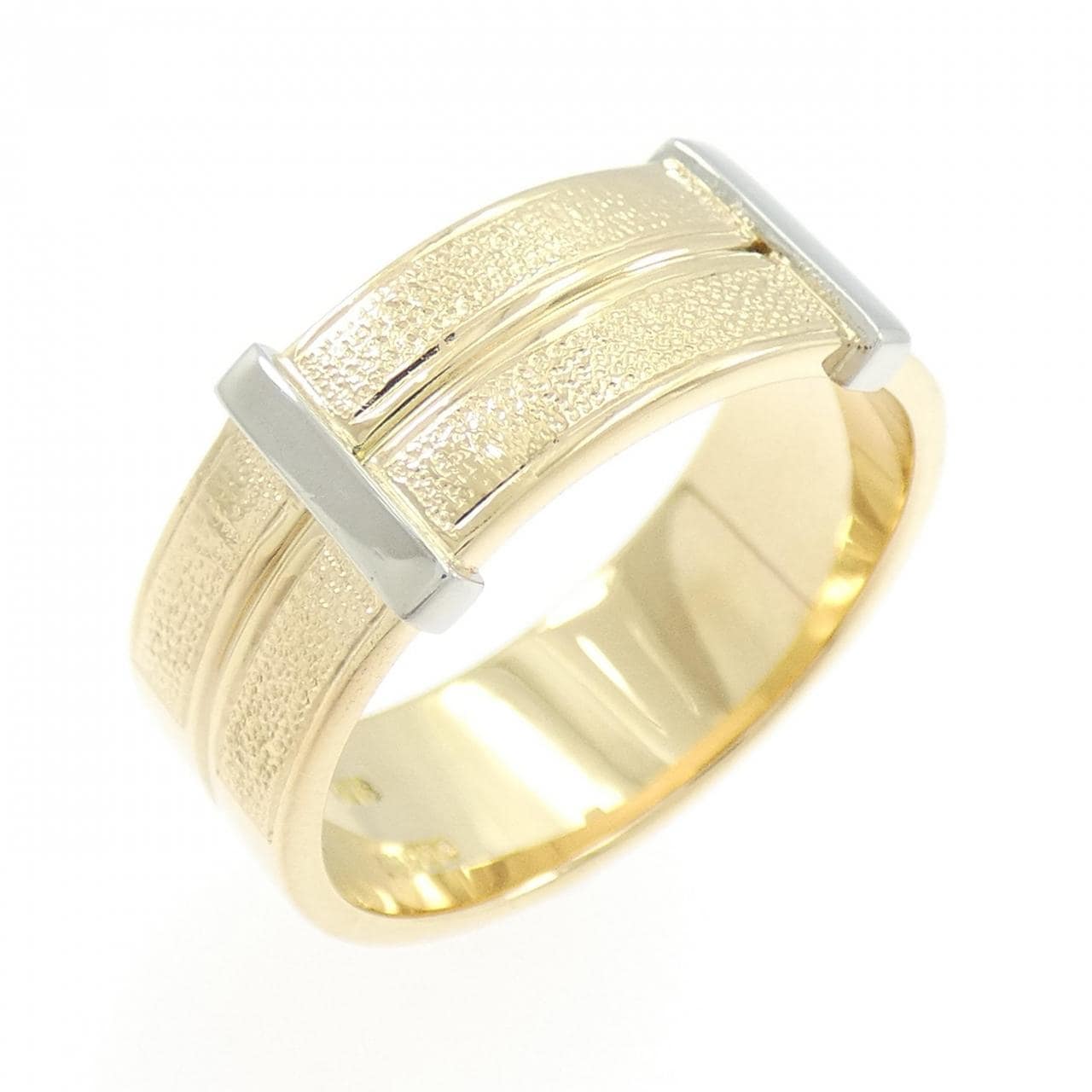 K18YG/PT900 リング